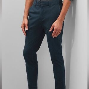 Men’s Banana Republic navy pinstripe slip tapered fit pants